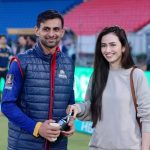 Sana Javed Instagram - ♥️♾️🧿 @realshoaibmalik Gaddafi Stadium, Lahore