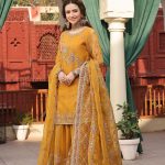 Sana Javed Instagram - ✨ Brand: @naqshiclothingstore Photography: @yasser.sadiq_ Videography: @filmsbybilal Stylist: @shaamlatiph Mua: @sunil_mua Art Direction: @afshan.khalid01