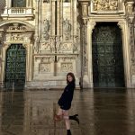 Sana Minatozaki Instagram - 비오면 한번씩 맞아주기🌂🌧️ Duomo di Milano