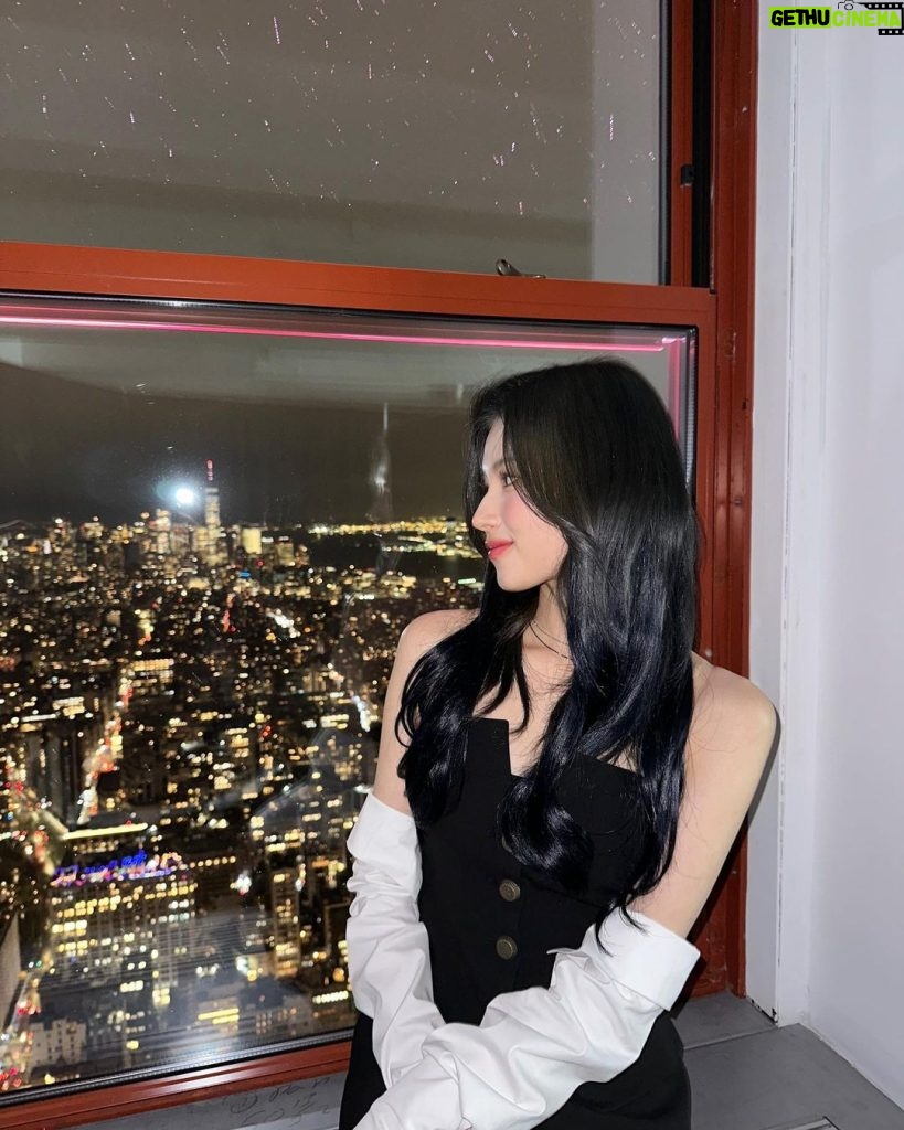 Sana Minatozaki Instagram - Last day in snowy New York looking down from Empire State Building❤︎