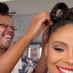 Sanaa Lathan Instagram - Who knows what the actual line was in Brown Sugar? Extra credit for Sid Shaw’s answer to that question. Put it in the comments. I love you @chuckielovehair 🥰 #ONTHECOMEUP 💫🔥💫 streaming now on @paramountplus & in select theaters. ❤️‍🔥