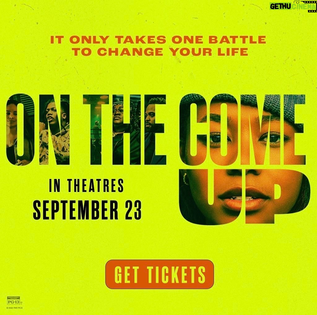 Sanaa Lathan Instagram - Today’s the day. Can wait for y’all to go on this journey. #ONTHECOMEUP 💫🔥💫 STREAMING NOW on @paramountplus or make it a date at the movie theater! 🍿🍿🍿🥤🥤🥤