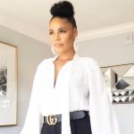Sanaa Lathan Instagram - Looking up 🖤
