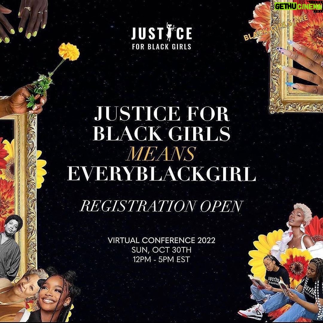 Sanaa Lathan Instagram - Repost from @justice4blackgirls • 🥳We’re over the moon about having actress and activist, SANAA LATHAN as this year’s keynote conversation centering Black girl resistance, artistry and creativity. Black girls are on the come up, it’s past time for the world to recognize our genius!✊🏾✨ Part I: BLACK GIRLS ARE THEORISTS OF OUR OWN EXPERIENCE. Part II: BLACK GIRLS ARE FREEDOM FIGHTERS AND RESISTERS, honoring Ju’Niya Palmer, the little sister of Breonna Taylor and founder of Breonna’s Garden, Pamela Winn and Darnella Frazier, the young visionary & resister who recorded George Floyd’s murder Part III: BLACK GIRLS ARE ART, CREATIVES AND INNOVATORS. This year's conference highlights Black girls as theorists of our own experiences, freedom fighters, resistors, creatives and innovators. This year, we will carve out space for Black girls to both dream and define, investing in the innovations of Black girls ages 13-23. This work is not just about highlighting Black girl trauma, abuse and mortality. This work is about recognizing Black girls as stakeholders. It’s about listening, learning and loving. This conference is about communal pledges to Black girl liberation. This conference is about creating the liberated spaces that Black girls have always deserved.✊🏾 Is anyone else as excited as we are? We can’t wait to share this year’s conference agenda! Mark your calendars & prepare for a Sunday full of Black girl brilliance, truth, innovation and magic!✨ Sunday, October 30th 12-5PMEST *All virtual tickets are FREE! 🎟 *How can you support us? Please share widely with your networks! TAG someone below who needs a free ticket!🎟😍 #justiceforblackgirls #blackgirlsmatter #everyblackgirl #conference #education #sanaalathan #onthecomeup