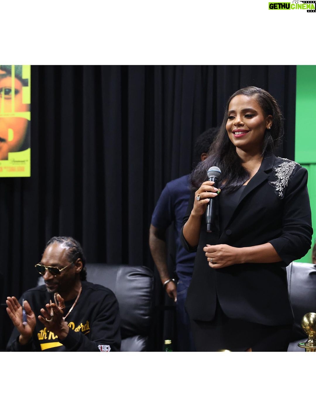 Sanaa Lathan Instagram - Thank you so much @snoopdogg & @bosslady_ent for hosting our special tastemaker screening of #ONTHECOMEUP last night. So appreciate it. We had a blast and felt the love. ❤️🔥