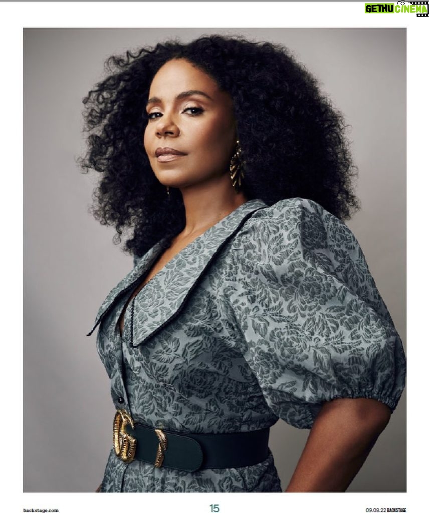 Sanaa Lathan Instagram - Thank you so much @backstagecast, @cornbreadsays & @glaskewii for this beautiful feature. 🎭🤹🏽‍♀🎬