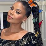 Sanaa Lathan Instagram - Festive glam on my way to @thelamission @thealist.us fundraiser celebration hosted by my girl @morereginahall with my brother @djtendajilathan on the ones and two’s. So much fun and for a great cause ❤️ Glam: @kimblehaircare & @saishabeecham Style: @bleuclothing 🦋