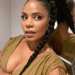 Sanaa Lathan Instagram - Just me and my braid wondering if y’all checked out @hitandrunnetflix yet? #HitAndRun #Netflix💥💥💥