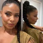 Sanaa Lathan Instagram - Just me and my braid wondering if y’all checked out @hitandrunnetflix yet? #HitAndRun #Netflix💥💥💥