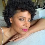 Sanaa Lathan Instagram – Sending love and an #Afro ❤️ #blacklivesmatter #allblacklivesmatter Some Where on Earth