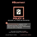 Sanaa Lathan Instagram – #Repost from @campaignzero
✊🏿✊🏾Hey fam, many of you have been asking what more you can do and we’ve heard you.

Today we launch a new campaign: #8CANTWAIT. Together these 8 use of force policies can reduce police violence by 72%. And your Mayor has the power to adopt them all right now.

We need YOU to call and email your mayors, wherever you are, and tell them to adopt these 8 life-saving policies RIGHT NOW! We cannot standby any longer while the police kill people. 
Visit 8CANTWAIT.ORG and use our tools to find your Mayor’s contact info, and see if your city already has any of these policies in place. 
Help us spread the word and tag 10 people you want to see this policy! Together we CAN END police violence in America.✊🏿✊🏾
