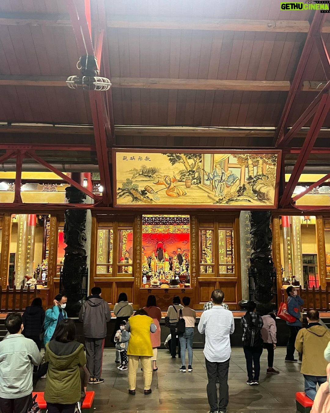 Sananthachat Thanapatpisal Instagram - Wish us luck ✨♥️ Xingtian Gong Temple