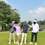 Sananthachat Thanapatpisal Instagram – 4 kings และชั้นคือหัวหน้าทีมมม 😎⛳️ Flora Ville Golf & Country Club