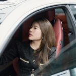 Sananthachat Thanapatpisal Instagram - 🥯🍦🍨 A little sneak peek for new car color by @wrapsociety . Outfit @patina__official