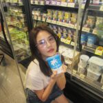 Sananthachat Thanapatpisal Instagram – Grocery day 🥥🫐🍓🥯