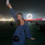 Sanaya Pithawalla Instagram - Lollapaloza 2024 ♥️ @lollaindia Crazy two days of fun , music and great vibes 🥰 Thank you @budweiserindia @budweiserbeats for this !! Had a great time 😁 #budweiserindia #budweiserbeats #getyourbeaton #beaking