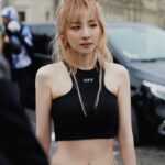 Sandara Park Instagram - #Dara #SandaraPark #PFW #2024 @off____white photo by @jaylim1 Paris, France
