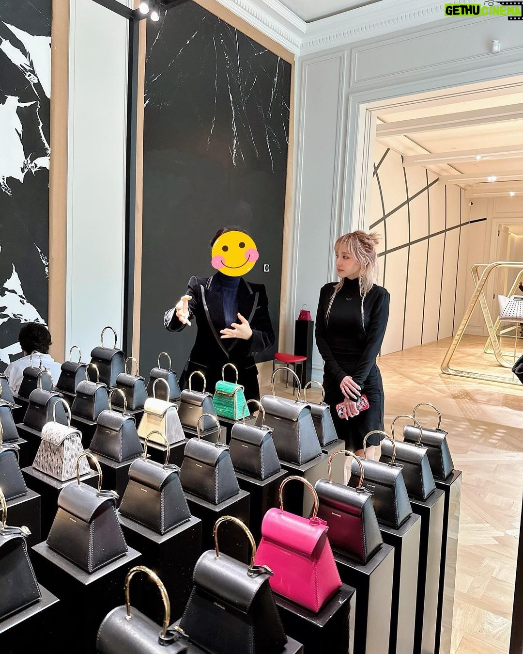 Sandara Park Instagram - Delvaux, my love 🤎 Paris, France