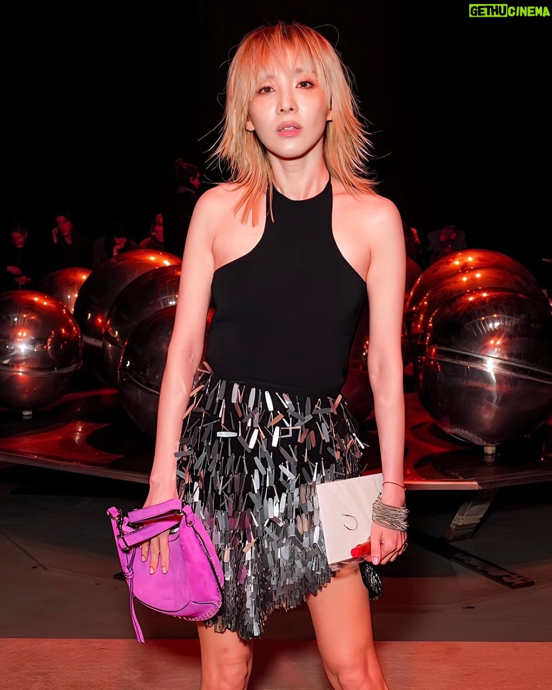 Sandara Park Instagram - #Dara #SandaraPark #PFW #2024 @isabelmarant Paris, France