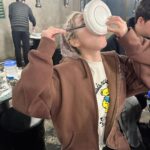 Sandara Park Instagram - #완밥 #완냉 팀다라는 매일매일이 회식 🍽️🍚🥓🍦🍜😋