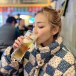 Sandara Park Instagram - PH-beer & K-pulutan 🍺😋👍 try nyo!!! 💘 #산미구엘 #먹태 #sanmiguel #driedpollack #sarap #walapangsanmiglightsakorea😭