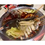 Sandara Park Instagram - My 1st meal in Taipei 🍲🥢😋hot pot 🌶️🔥 Taipei, Taiwan