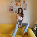 Sandeepa Dhar Instagram - Maybe if we all sit extremely still, Monday won’t be able to see us. 😬 .