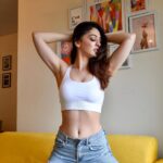 Sandeepa Dhar Instagram - When ur hair won't listen to you and its a mess and u r just like ???? I grew you myself!!! I gave you life and this is how you repay me??