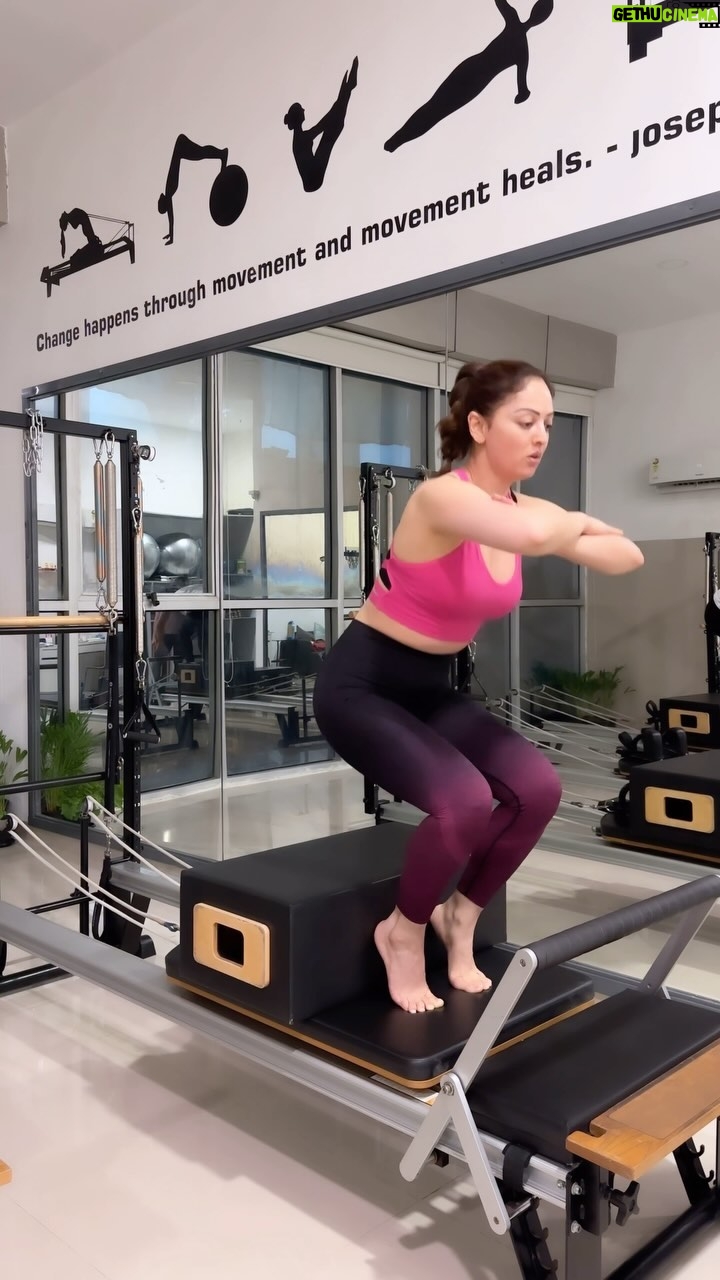 Sandeepa Dhar Instagram - Getting back to my fitness routine after a really long break of 5 months! Had Fractured my finger and it took forever to heal. Because of that I wasn’t able to workout & my fitness level has taken a nose dive for the worst. This is Day 3 of trying to get back my balance & strength . I lack stamina & my legs are shivering coz of lack of strength. It’s going to be quite a journey, and I am going to document it & share it with you all. I have always been an active & lean person so this sudden lack of it is a bit overwhelming for me, but what’s life without a few up’s and down’s. One workout at a time. One meal at a time. One day at a time. 💪🏻🤸♂️✨ . #workout #fitness #pilates #coreworkout . . Are you into Pilates ?