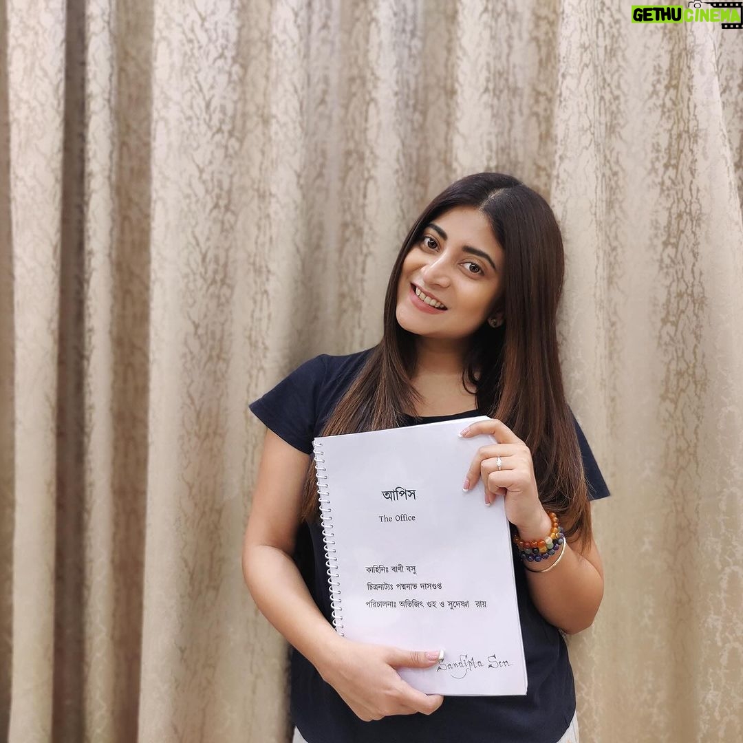 Sandipta Sen Instagram - 2024 - what a great start🧿 Amar 2nd feature film er shoot just shesh korlam. AAPISH(The office). Produced by @macneillfilms . It’s a story of two women..Very relatable story.Directed by @abhijitranaguha (Rana Da) and @sudeshna1958 di.Thanks a lot for givin 2024 - what a great start🧿 Amar 2nd feature film er shoot just shesh korlam. AAPISH(The office). It’s a story of two women.Directed by Abhijit Guha (Rana Da) and Sudeshna di.Thanks a lot for giving me this wonderful character JAYEETA SANYAL. Rana da r Sudeshna dir shonge amar 2nd kaj eta.. ki j bhalo lagey tomader shonge kaj korte..ki smoothly kaj hoy.. with such a warmth. FINALLY akshonge kaj korlam with such a brilliant actor @sudipachakraborty di (tumpa di). Khubi excited chilam tomar shonge kaj korbo bole.. khub khub bhalo laglo, koto kichu shikhte parlam. Ei golpe amar husband hoeche another amazing actor kinjal. Hiralaal dekhar por thekei or shonge kaj korar iche chilo. Shotti ki bhalo obhinoy kore. Ei cinema te amar 3bochorer ak mishti puchke ache jake already khubi miss korchi. @hemamunshi dir shongeo koto bochor por kaj holo.. darun manush.Hema di lekhata kintu bondho korona.. Thanks to the whole team🙏🏻 khubi bhalo laglo ei project ta kore tomader shobar shonge. #bengalimovie #aapish