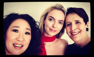 Sandra Oh Instagram - Congratulations my lovely Ladies @jodiemcomer & Fiona Shaw & @killingeve for 8 Emmy Nominations! Woot woot!