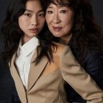Sandra Oh Instagram - Congratulations @hoooooyeony on your Emmy nomination! Now I get to see you again. How fortuitous was our @variety cover? ❤️❤️❤️