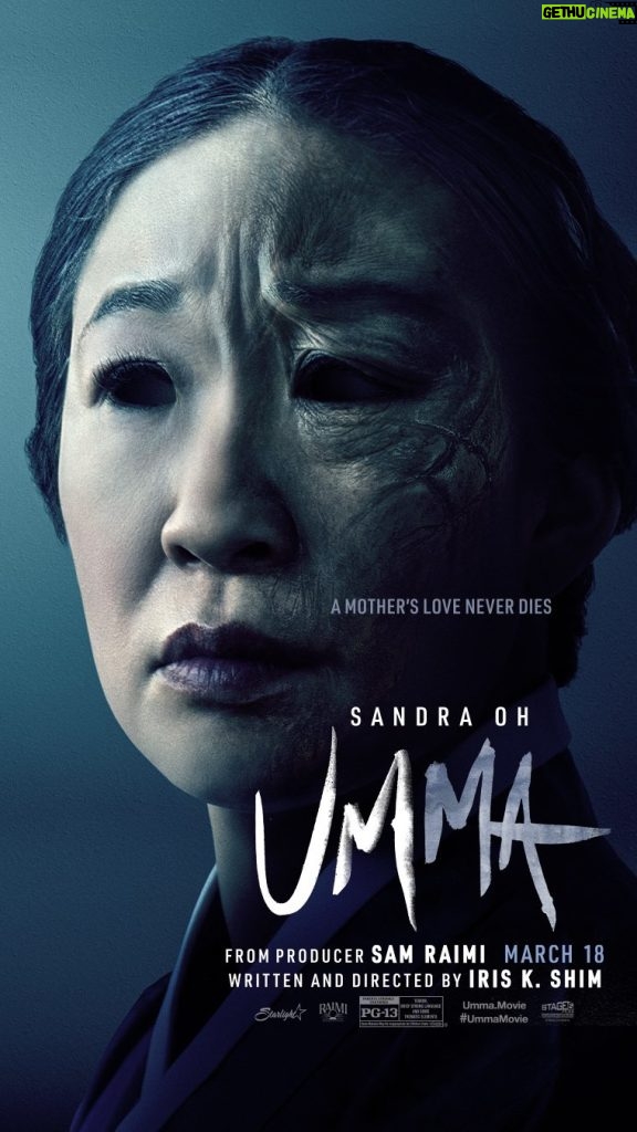 Sandra Oh Instagram - A mother’s love never dies #ummamovie March 18 exclusively in theaters