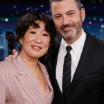 Sandra Oh Instagram - ❤️ u @jimmykimmellive @mitskileaks thank you for helping me to score points with #ilovemynieces 😄