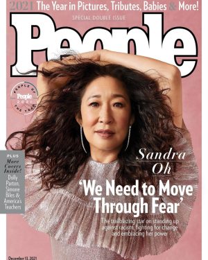 Sandra Oh Instagram - Thank you @people !
What an honor and delight to be one of your People of the Year !! Manseh!! 
 (on newsstands this Friday!) for full article link in bio  Thank you @oldmaryg
@chiumelo @zoemcconnell
Stylist: @cheryl_konteh
Hair and Makeup: @tahira_makeup