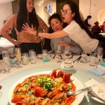 Sandra Oh Instagram - #LobsterNoodles #NoraMadeThisPostForMe @michelleyeoh_official @awkwafina