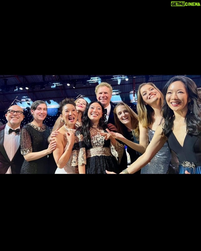 Sandra Oh Instagram - Congratulations Quiz Lady Team! This movie is so dear to my ❤️if you haven’t seen hope you enjoy! @quizladymovie @awkwafina @jen_dangelo @hulu thank you #jessicayu #mrlinguini