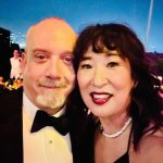 Sandra Oh Instagram – What an evening #academymuseumgala Highlight was hanging w/#paulgiamatti ❤️!! Thank U @nicolasghesquiere @louisvuitton @lonavigi @msjordanjohnson @stephensollitto @nailsbyshige