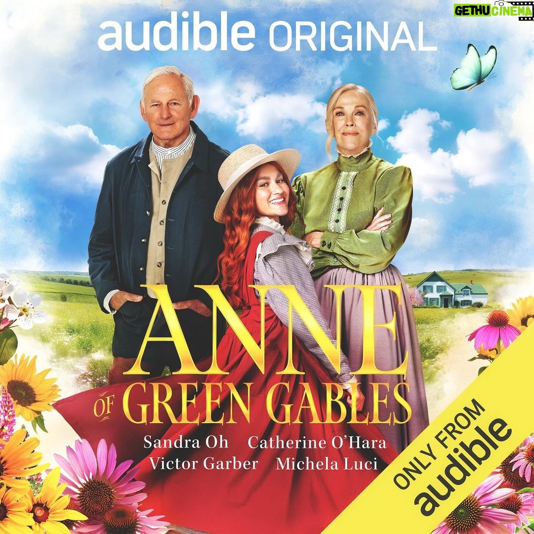 Sandra Oh Instagram - Listen to a timeless tale reimagined. @iamsandraohinsta is the delightful narrator of the Canadian classic ‘Anne of Green Gables’, and features the great Catherine O’Hara, @therealvictorgarber, and @michela_luci as Anne! Link in @audible_ca’s bio. #AnneofGreenGablesxAudible
