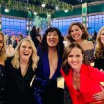 Sandra Oh Instagram – ❤️ @shondarhimes and Chandra Wilson, ❤️ @squidgamenetflix , ❤️ me some @nbcsnl Women, ❤️great actors Michael Stuhlbarg and Steve Zahn, It looks like  I’m admonishing Lorne Michaels, but really I’m pointing out his @orderofcanada Martin Short has one too. Me next! ❤️ 🇨🇦