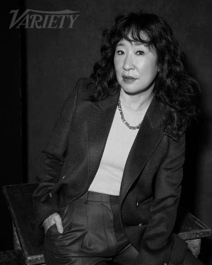 Sandra Oh Instagram - Congratulations @hoooooyeony on your Emmy nomination! Now I get to see you again. How fortuitous was our @variety cover? ❤️❤️❤️