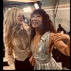 Sandra Oh Instagram - What an evening! @sagawards 💃🏻✨💖