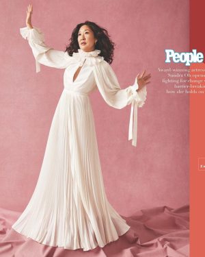 Sandra Oh Instagram - Thank you @people !
What an honor and delight to be one of your People of the Year !! Manseh!! 
 (on newsstands this Friday!) for full article link in bio  Thank you @oldmaryg
@chiumelo @zoemcconnell
Stylist: @cheryl_konteh
Hair and Makeup: @tahira_makeup