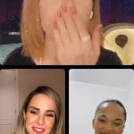 Sandy Instagram - Live de lançamento do #NVE2, com participação de @wanessa e @agnesnunes! 💜💜💜