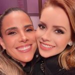 Sandy Instagram - É isso mesmo, Brasiiiilll! ☺️ Minha primeira convidada do #NosVozEles2 vai ser a @wanessa!! Que alegria finalmente dividir o estúdio com essa amiga e artista linda que ela é. Obrigada, Wan, pelo carinho enorme e pela colaboração incrível nesse projeto q eu amo tanto. Dia 01/08 vocês vão poder conferir o primeiro episódio. Dia 04/08 teremos a música – “Leve” – e o clipe disponíveis nas plataformas. Não percaaammm!! 🎈💜