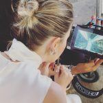 Sandy Instagram - #tbt especial de hoje é do dia da filmagem de “Universo Reduzido”. Que dia bom, que equipe linda. E o resultado então… me deixou flutuando! Pra quem não viu e quer ver, tem o link na bio. 💜