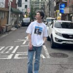 Sang Heon Lee Instagram - Who lives in a pineapple under the sea? 네모 네모 스폰지밥🧽👀👔🐠🐙 용산 아이파크몰