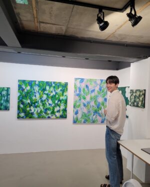 Sang Heon Lee Instagram - One of my five different hobbies I do to keep things interesting 🤷‍♂️: Going to exhibitions 😊
