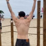 Sang Heon Lee Instagram - Yangyang 🐏🐏❤️ first time in surfy beach, wont be my last 😜 #양양 #서피비치 #yangyang 양양서피비치