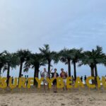 Sang Heon Lee Instagram - Yangyang 🐏🐏❤️ first time in surfy beach, wont be my last 😜 #양양 #서피비치 #yangyang 양양서피비치
